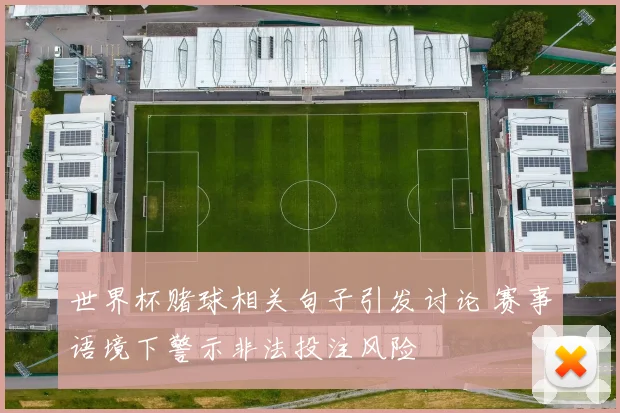 世界杯赌球相关句子引发讨论 赛事语境下警示非法投注风险